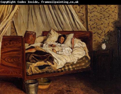 Frederic Bazille Monet after His Accident at the Inn of Chailly